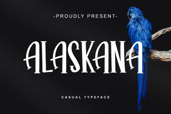 Alaskana: A Cool, Unique Display Font for Editorial Design
