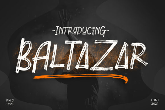Baltazar: A Brushed Urban Display Font for Bold Branding
