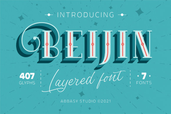 Beijin: A Display Font with Unapologetic Character