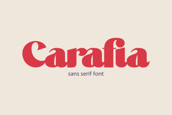 Carifia: A Bold, Readable Display Font for Modern Branding