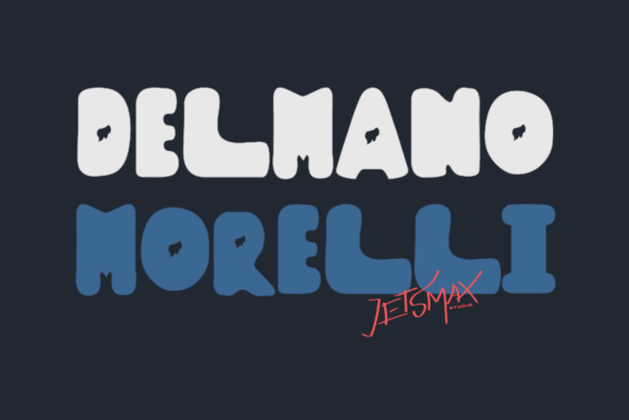 Delmano Morelli: A Display Font That Grabs Attention—Without Screaming