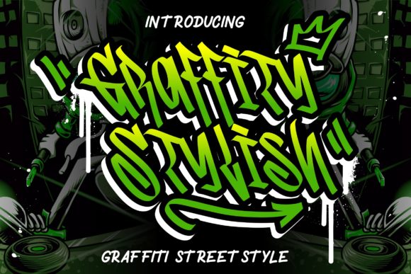 Graffity Stylish: A Display Font for Editorial Mood
