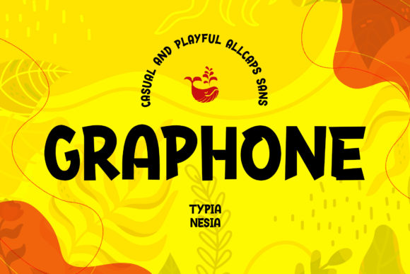 Graphone: A Bold Display Font for Handmade Products