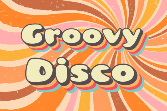 Groovy Disco: A Display Font for Small Business Branding