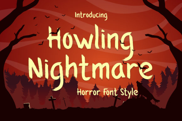 Howling Nightmare: A Fierce Display Typeface for Campaigns