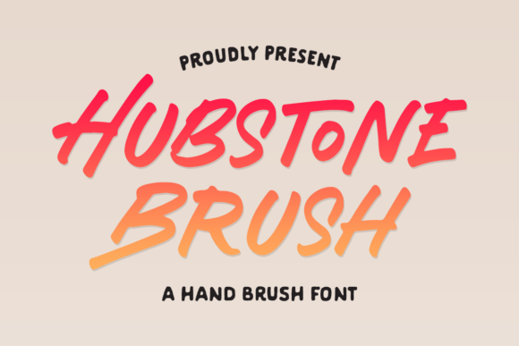 Hubstone Brush: The Display Font for Bold Campaigns