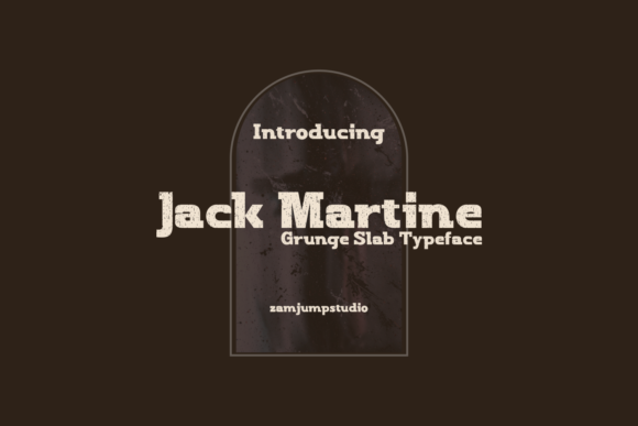 Jack Martine: A Display Font With Real Character