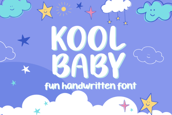 Kool Baby Font: A Playful Display Typeface for Web Design