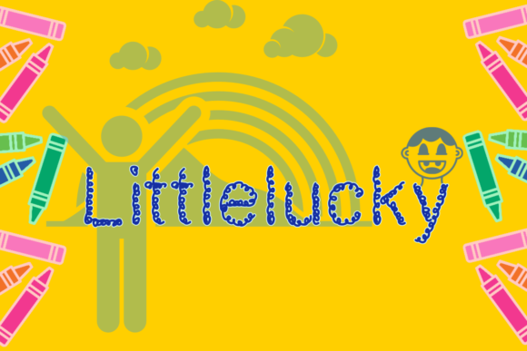 Littlelucky Display Font: Quirky Charm for Handmade Goods