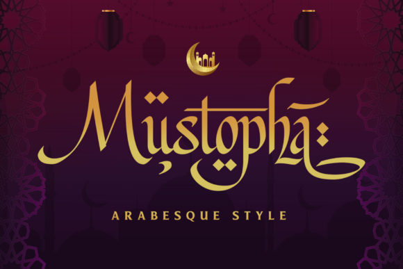 Mustopha: An Arabic-Inspired Display Font for Campaigns