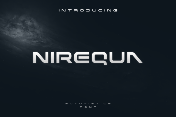 Nirequa: A Modern Display Font for Refined Editorial Design