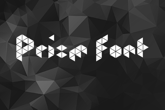 Prism: A Geometric Display Font for Bold Brand Visuals