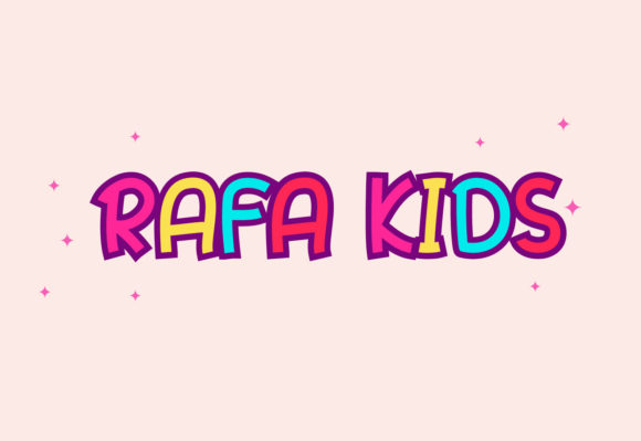 Rafa Kids: A Playful Display Font for Digital Design
