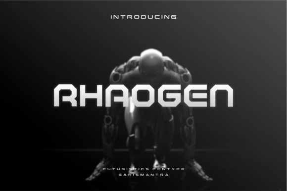 Rhaogen Brings a Slow-Burn Drama to Display Typography