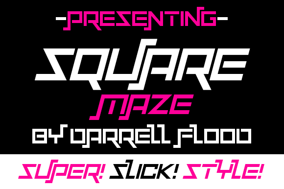 Squaremaze: A Slick Sci‑Fi Typeface for Campaign Creators
