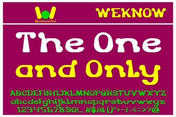 The One and Only Font for Crafters and Makers
