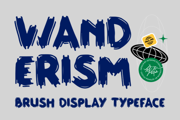 Wanderism: A Fresh Display Font for Bloggers and Publishers